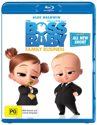 Glen Innes NSW, Boss Baby, The - Family Business, Movie, Children & Family, Blu Ray