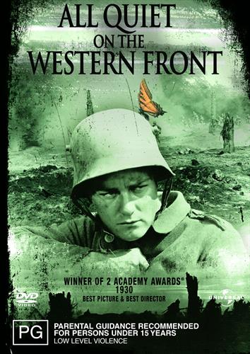 Glen Innes NSW, All Quiet On The Western Front , Movie, War, DVD