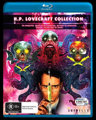 Glen Innes NSW,H.P. Lovecraft,Movie,Horror/Sci-Fi,Blu Ray