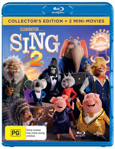 Glen Innes NSW, Sing 2, Movie, Children & Family, Blu Ray