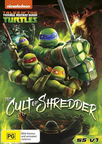 Glen Innes NSW, Teenage Mutant Ninja Turtles - Cult Of Shredder, TV, Children & Family, DVD