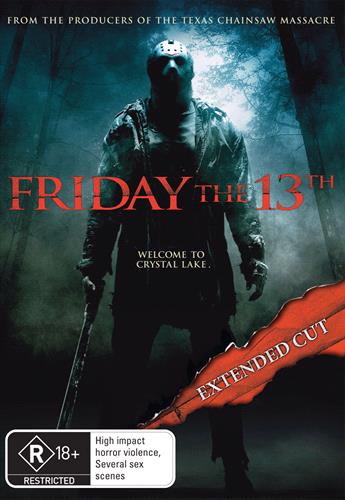 Glen Innes NSW, Friday The 13th - The Extended Cut, Movie, Horror/Sci-Fi, DVD