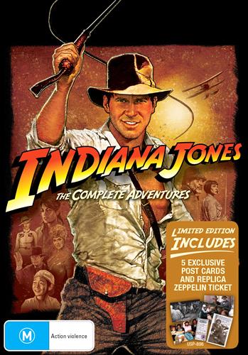 Glen Innes NSW, Indiana Jones, Movie, Action/Adventure, DVD