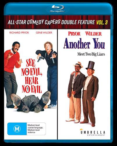 Glen Innes NSW,All-Star Comedy Capers - See No Evil, Hear No Evil / Another You,Movie,Comedy,Blu Ray