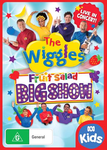 Glen Innes NSW,Wiggles, The - Fruit Salad Big Show,Movie,Children & Family,DVD
