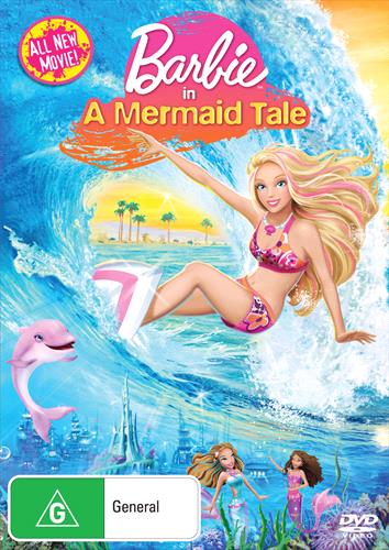 Glen Innes NSW, Barbie In A Mermaid Tale, Movie, Children & Family, DVD