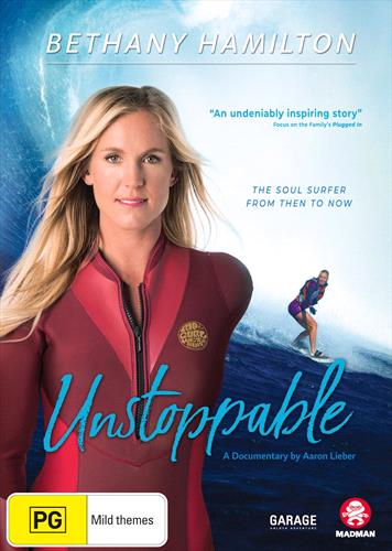 Glen Innes NSW,Bethany Hamilton - Unstoppable,Movie,Special Interest,DVD