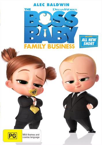 Glen Innes NSW, Boss Baby, The - Family Business, Movie, Children & Family, DVD