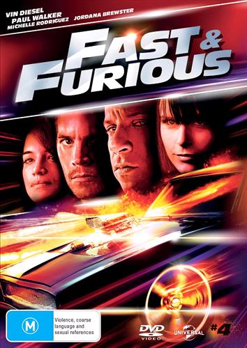 Glen Innes NSW, Fast & Furious, Movie, Action/Adventure, DVD
