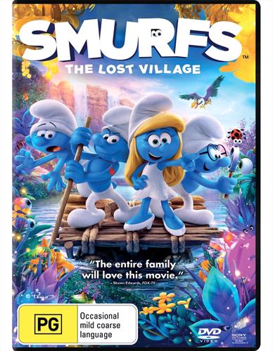 Glen Innes NSW, Smurfs - Lost Village, The, Movie, Children & Family, DVD