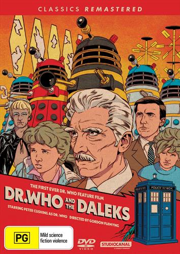 Glen Innes NSW, Doctor Who And The Daleks, Movie, Horror/Sci-Fi, DVD