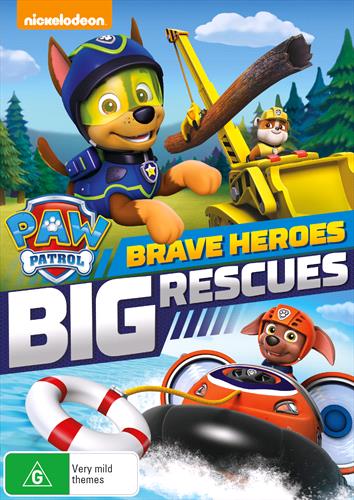 Glen Innes NSW, Paw Patrol - Brave Heroes, Big Rescue, TV, Children & Family, DVD