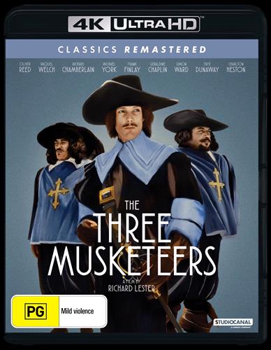 Glen Innes NSW, Three Musketeers, The, Movie, Action/Adventure, Blu Ray