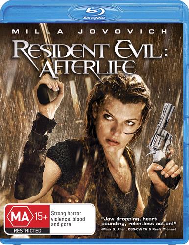 Glen Innes NSW, Resident Evil - Afterlife, Movie, Action/Adventure, Blu Ray