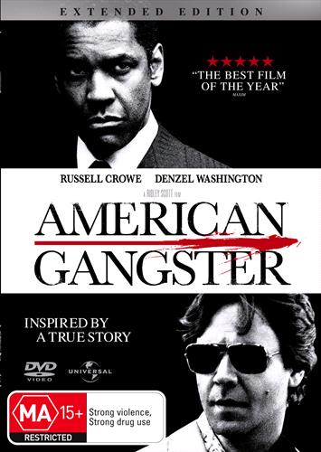 Glen Innes NSW, American Gangster , Movie, Thriller, DVD
