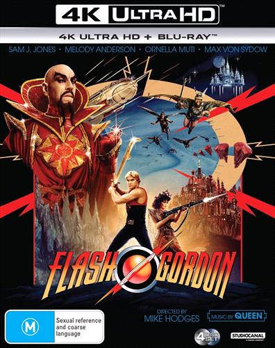 Glen Innes NSW, Flash Gordon, Movie, Action/Adventure, Blu Ray