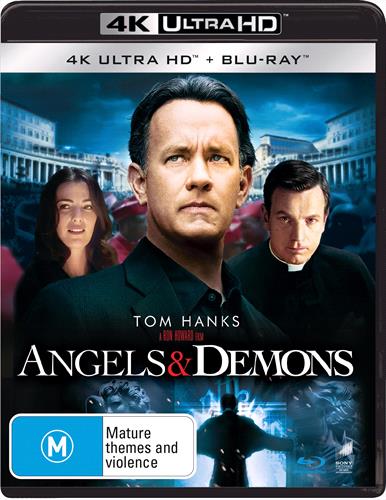 Glen Innes NSW, Angels & Demons, Movie, Thriller, Blu Ray