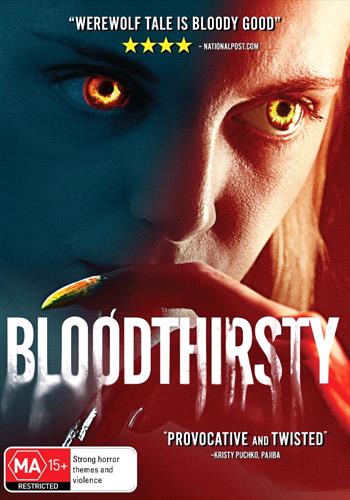 Glen Innes NSW,Bloodthirsty,Movie,Horror/Sci-Fi,DVD
