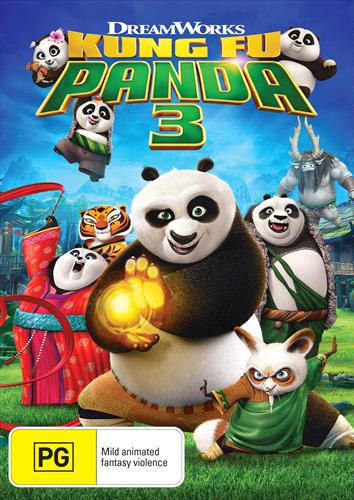 Glen Innes NSW, Kung Fu Panda 3, Movie, Children & Family, DVD
