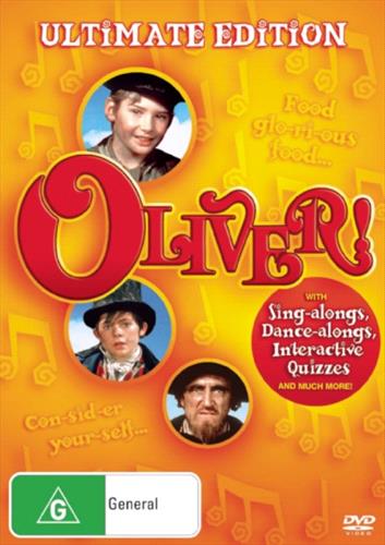 Glen Innes NSW, Oliver!, Movie, Children & Family, DVD