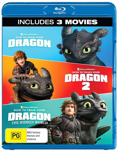 Glen Innes NSW, How To Train Your Dragon / How To Train Your Dragon 2 / How To Train Your Dragon - Hidden World, The, Movie, Children & Family, Blu Ray