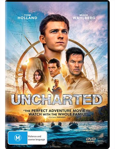 Glen Innes NSW, Uncharted, Movie, Action/Adventure, DVD