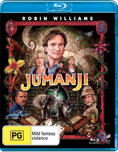Glen Innes NSW, Jumanji, Movie, Action/Adventure, Blu Ray
