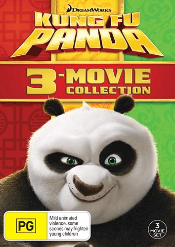 Glen Innes NSW, Kung Fu Panda / Kung Fu Panda 2 / Kung Fu Panda 3, Movie, Children & Family, DVD