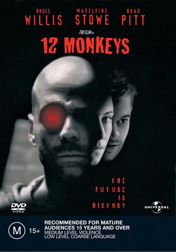 Glen Innes NSW, 12 Monkeys , Movie, Horror/Sci-Fi, DVD