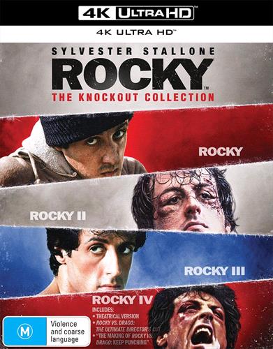 Glen Innes NSW,Rocky / Rocky II / Rocky III / Rocky IV,Movie,Drama,Blu Ray