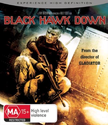 Glen Innes NSW, Black Hawk Down , Movie, War, Blu Ray