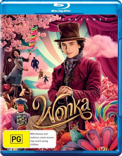 Glen Innes NSW, Wonka, Movie, Action/Adventure, Blu Ray