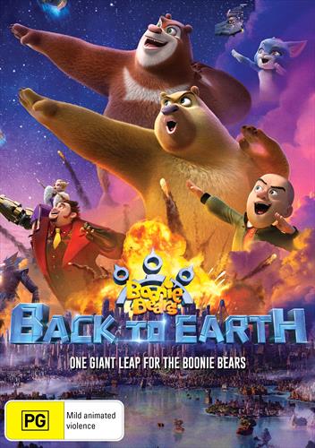 Glen Innes NSW,Boonie Bears - Back To Earth,Movie,Children & Family,DVD