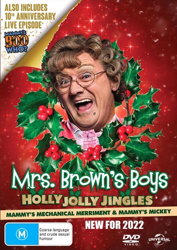 Glen Innes NSW, Mrs. Brown's Boys - Holly Jolly Jingles  - Mammy's Mechanical Merriment / Mammy's Mickey, TV, Comedy, DVD