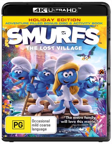 Glen Innes NSW, Smurfs - Lost Village, The, Movie, Children & Family, Blu Ray