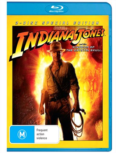 Glen Innes NSW, Indiana Jones And The Kingdom Of The Crystal Skull, Movie, Action/Adventure, Blu Ray