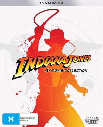 Glen Innes NSW, Indiana Jones, Movie, Action/Adventure, Blu Ray