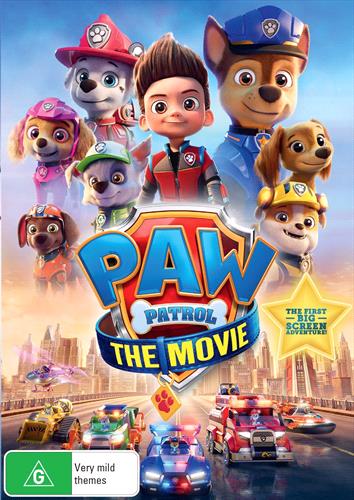 Glen Innes NSW, Paw Patrol - Movie, The, Movie, Children & Family, DVD