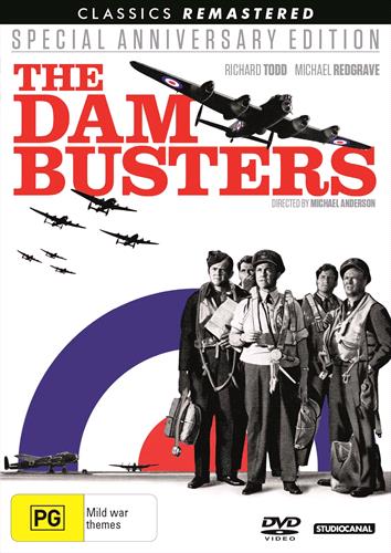 Glen Innes NSW, Dam Busters, The, Movie, War, DVD