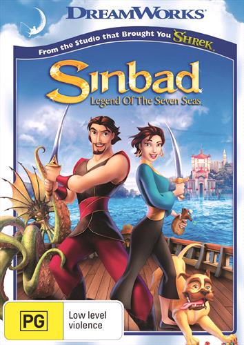 Glen Innes NSW, Sinbad - Legend Of The Seven Seas , Movie, Children & Family, DVD