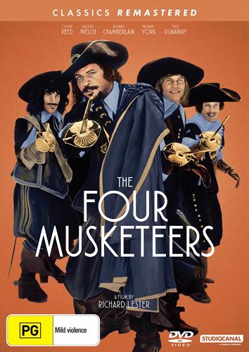Glen Innes NSW, Four Musketeers, The, Movie, Action/Adventure, DVD