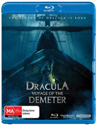Glen Innes NSW, Dracula - Voyage Of The Demeter, Movie, Horror/Sci-Fi, Blu Ray