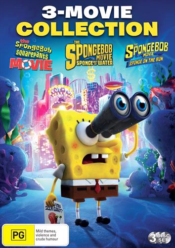 Glen Innes NSW, Spongebob Squarepants - Movie, The / Spongebob Movie, The - Sponge Out Of Water / Spongebob Movie, The - Sponge On The Run, Movie, Children & Family, DVD