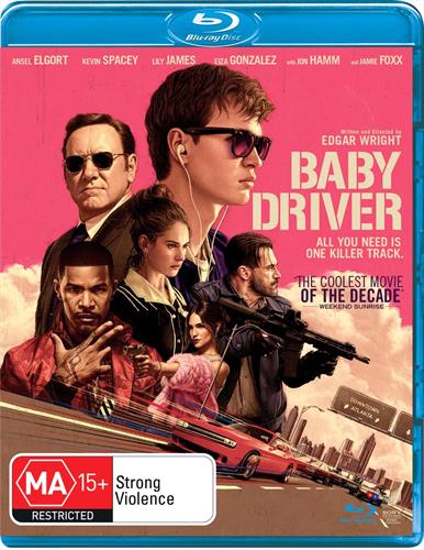 Glen Innes NSW, Baby Driver, Movie, Action/Adventure, Blu Ray