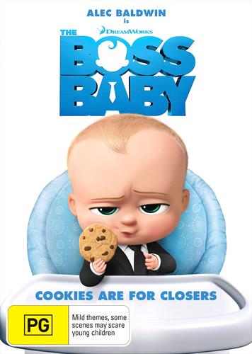 Glen Innes NSW, Boss Baby, The, Movie, Children & Family, DVD