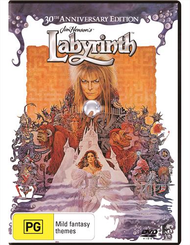 Glen Innes NSW, Labyrinth, Movie, Children & Family, DVD
