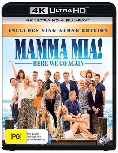 Glen Innes NSW, Mamma Mia - Here We Go Again!, Movie, Music & Musicals, Blu Ray