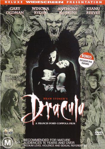 Glen Innes NSW, Bram Stoker's Dracula , Movie, Horror/Sci-Fi, DVD