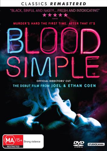 Glen Innes NSW, Blood Simple, Movie, Thriller, DVD