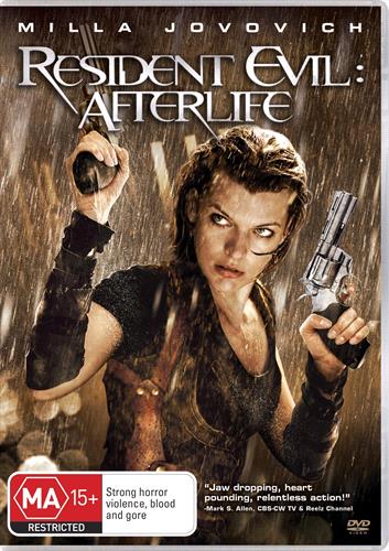 Glen Innes NSW, Resident Evil - Afterlife, Movie, Action/Adventure, DVD
